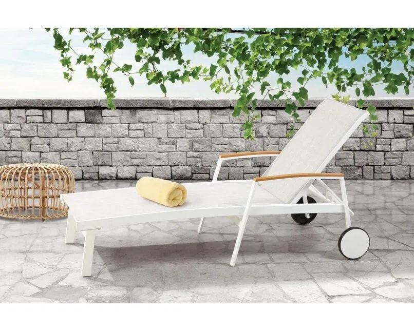 Ležaljka holly 72x172x98 cm