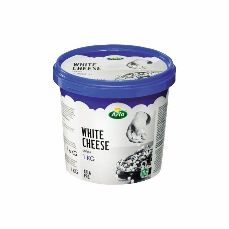 Bijeli sir kockice 1,6 kg / 1 kg