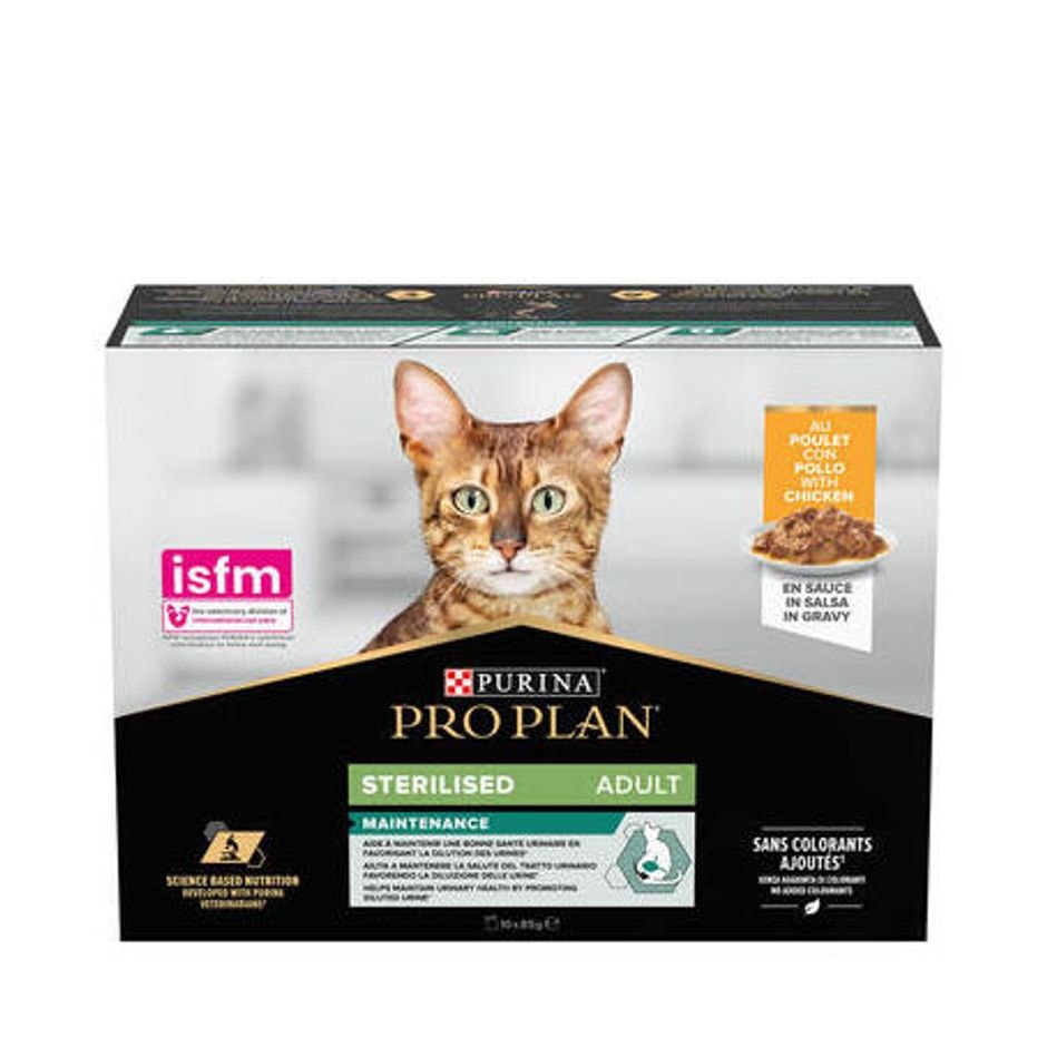 Pro plan sterilised 10x85 g
