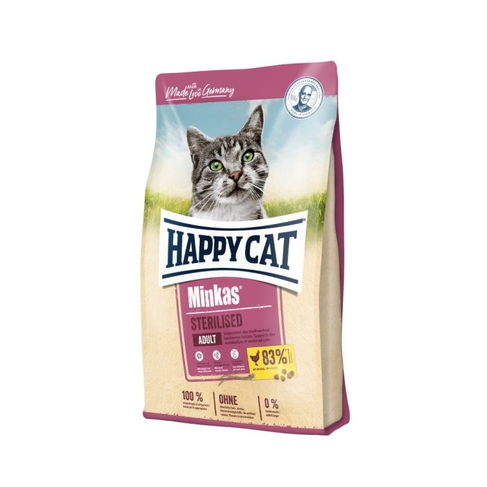 Happy cat minkas sterilised 500 g