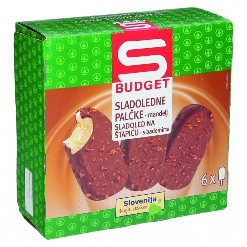 Sladoled štapić s-budget 6 x 110 ml ili 6 x 120 ml