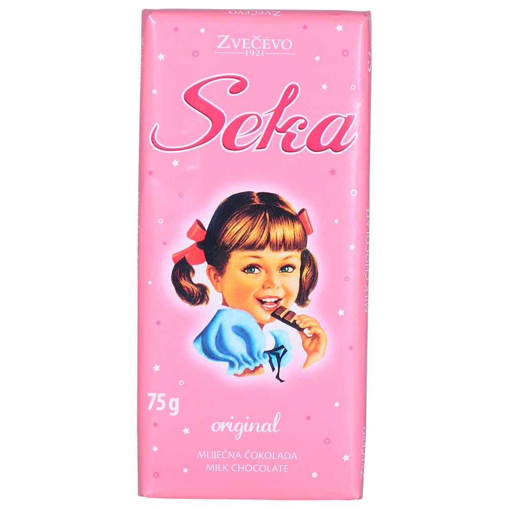 Čokolada mliječna 75g