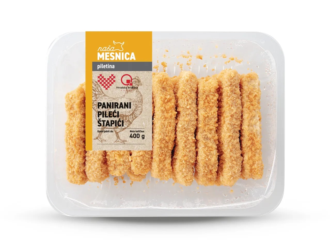 Panirani pileći štapići 400 g