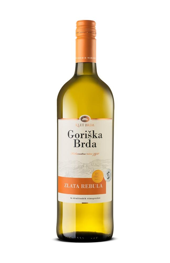 Goriška brda vino rebula zlatna 1l