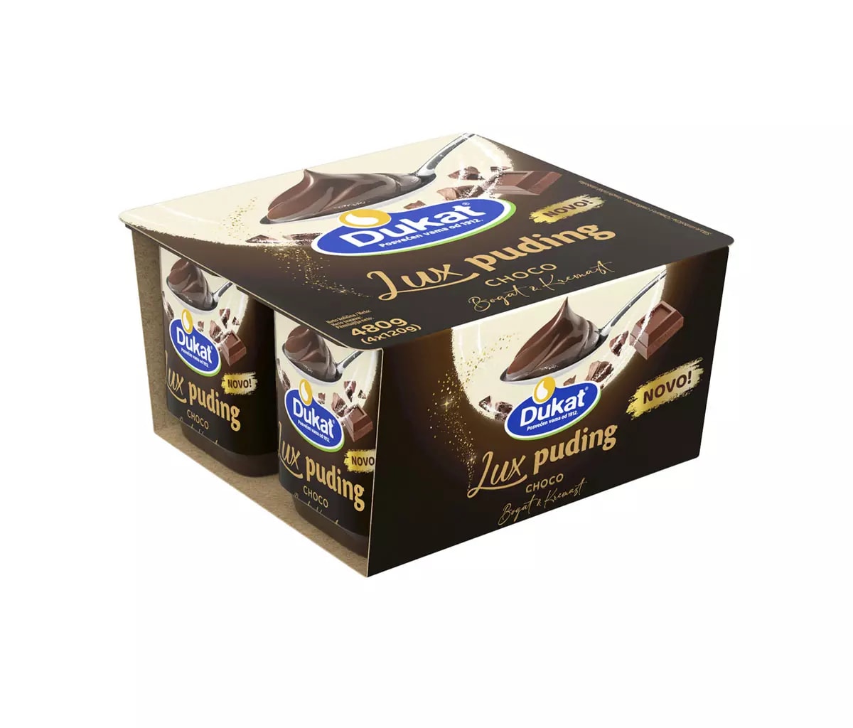 Mliječni puding 4x125 g