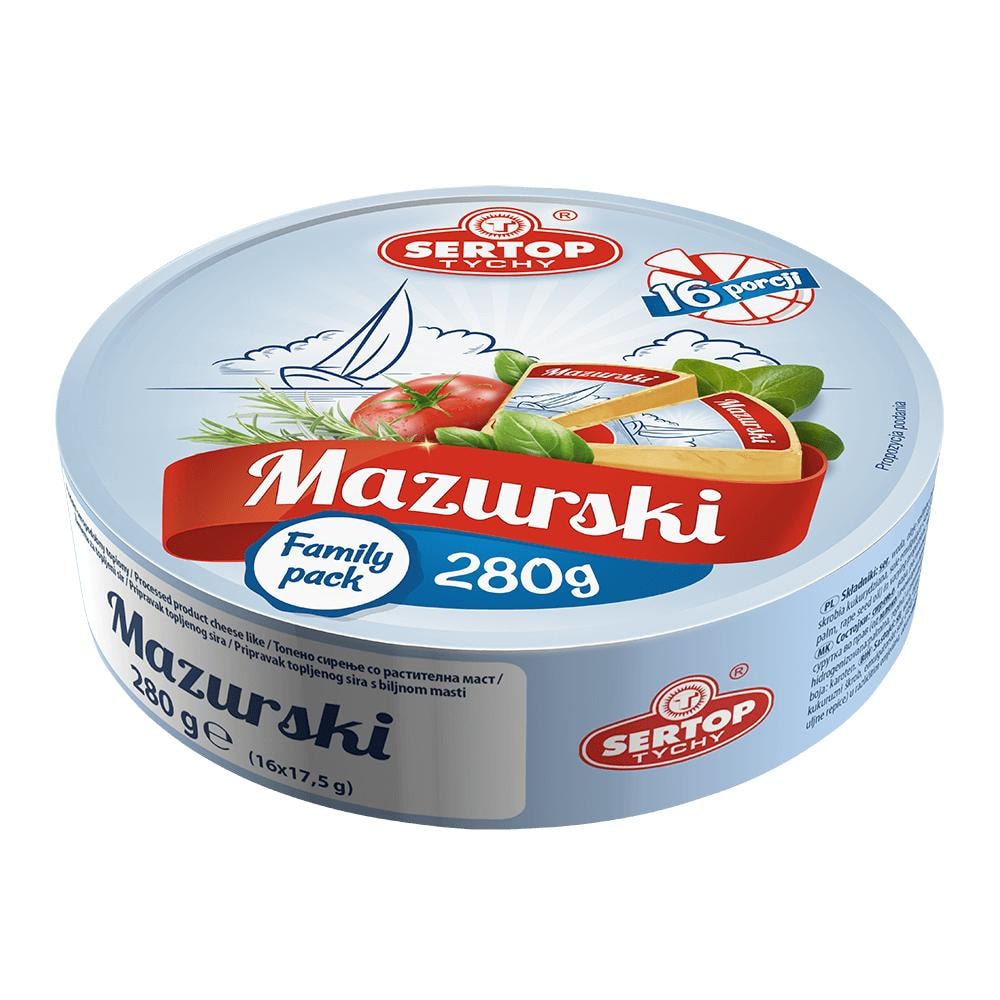 Sir topljeni mazurski 280g