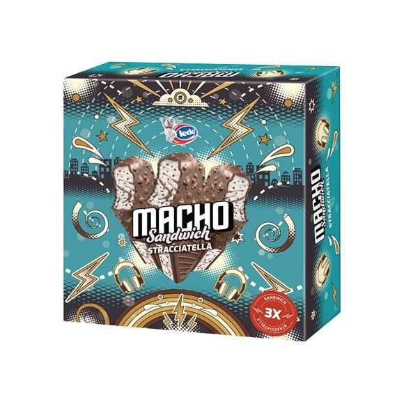 Sladoled macho sendvič 3x129ml