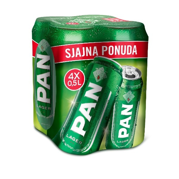 Pan 4 x 0,5 L
