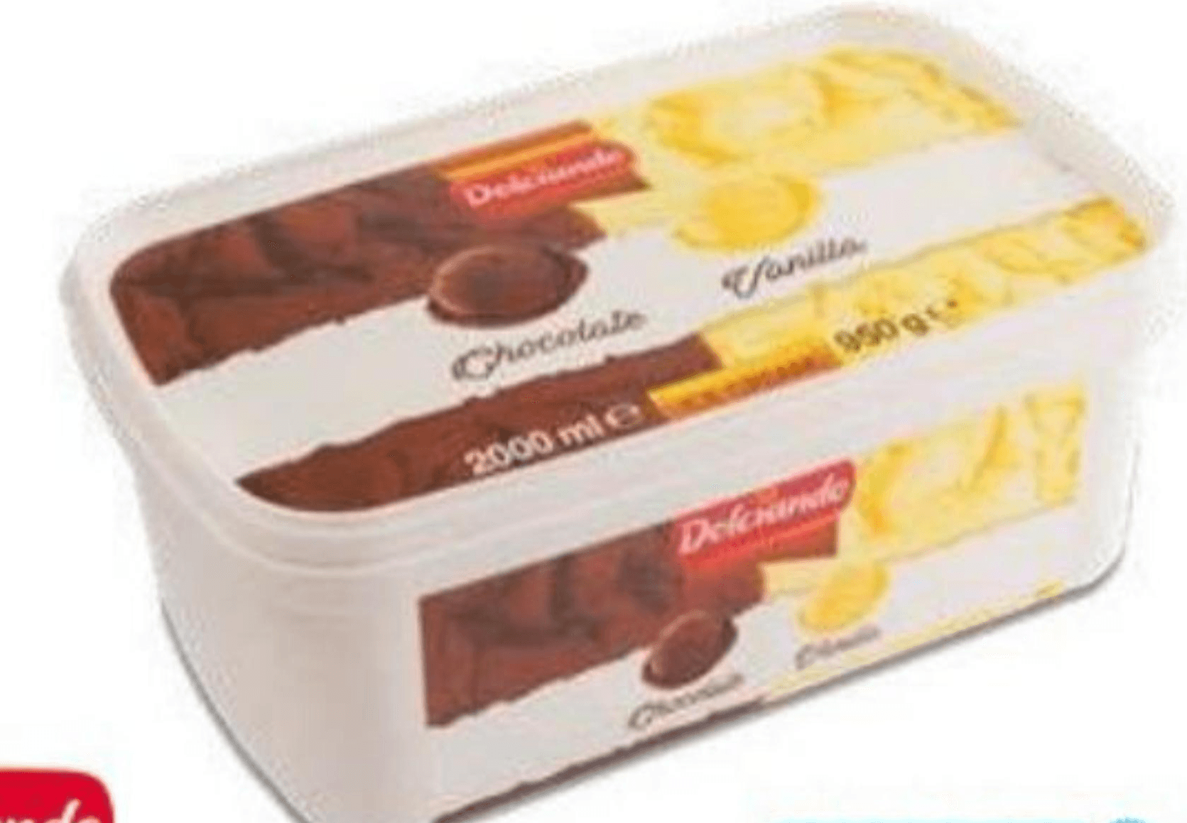 Sladoled vanilija čokolada 950 g