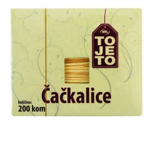 Čačkalice 200 kom, 1 pak