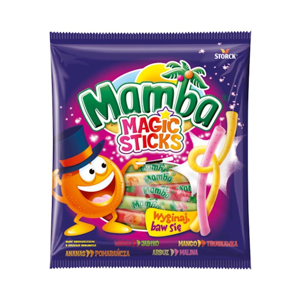 Mamba bombon magic sticks 140 g