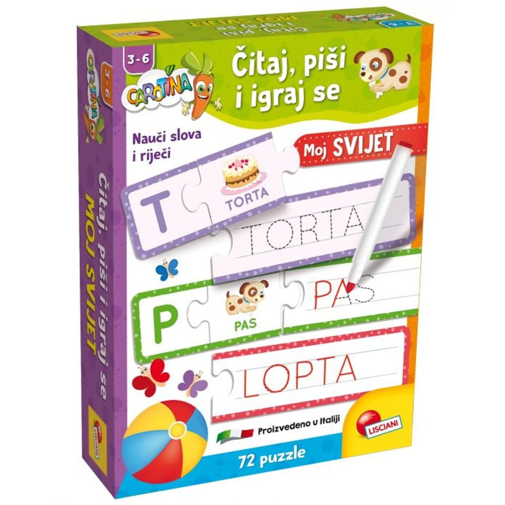 Edukativna igra - čitaj i piši