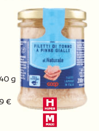 Coop tuna filet 200 g
