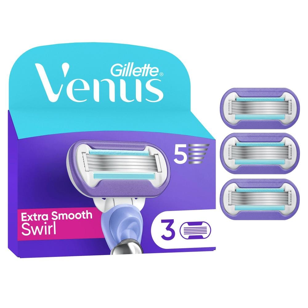 Venus razor blades swirl 3pcs