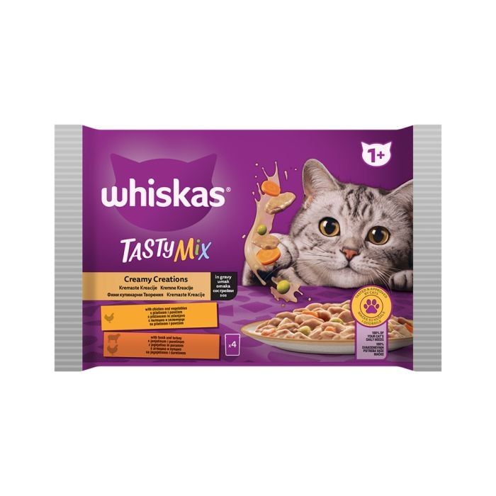 Whiskas tasty mix 4x85 g