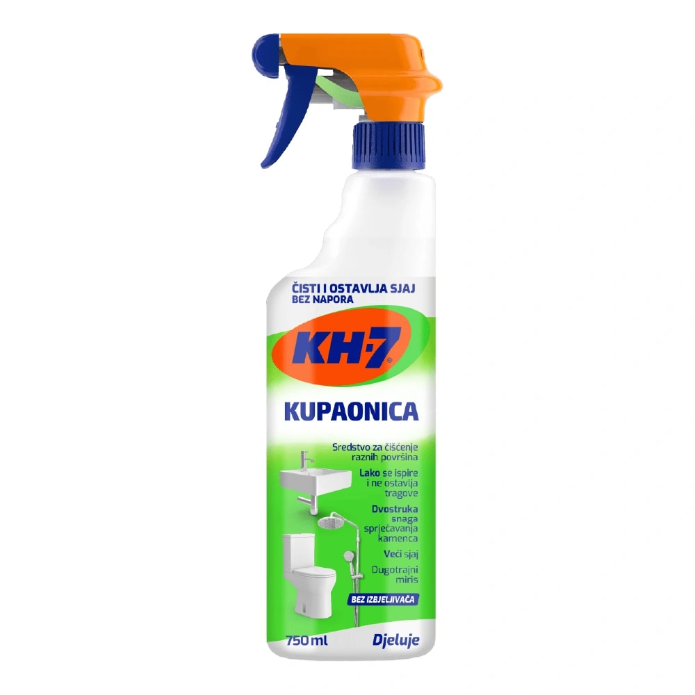 Sredstvo za čišćenje kupaonice 750ml + 3 microfibra krpe