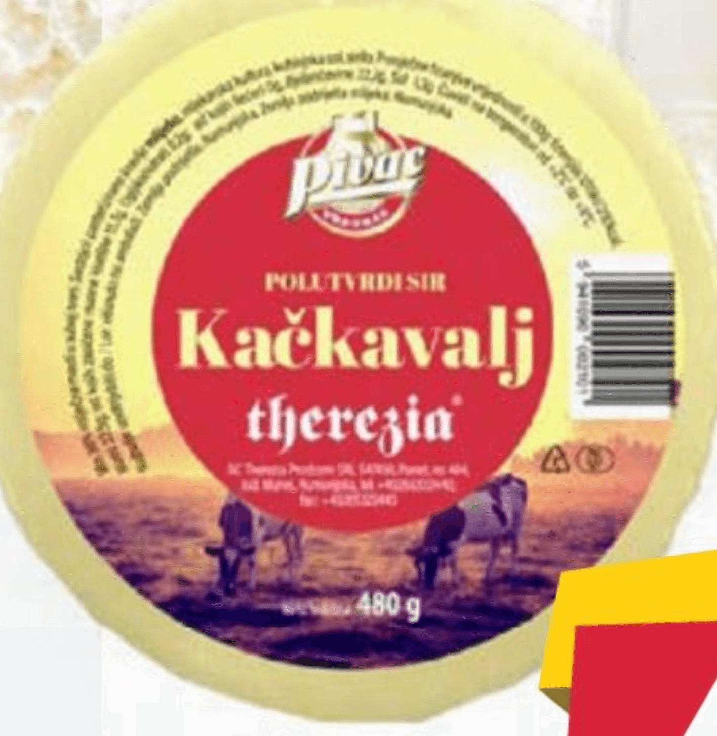 Kačkavalj 480g