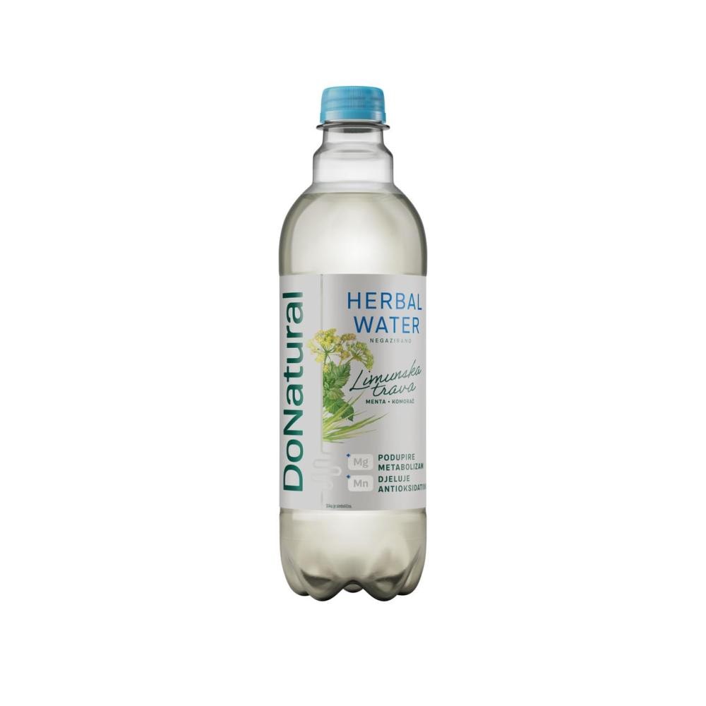 Donatural negazirana herbalna voda 0,5L