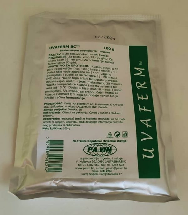 Uvaferm bc 100g