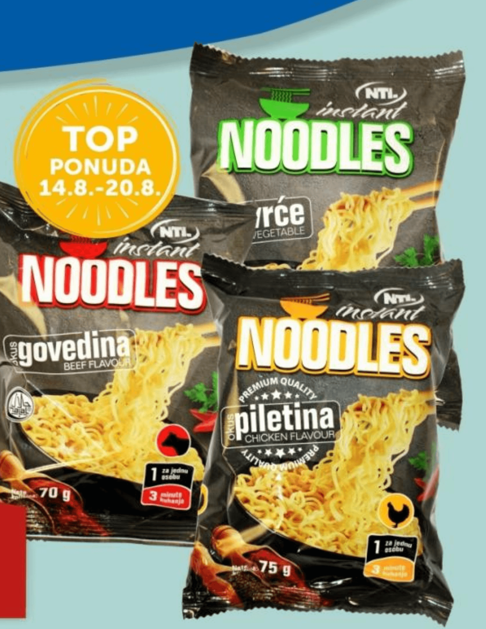 Noodle piletina 75 g