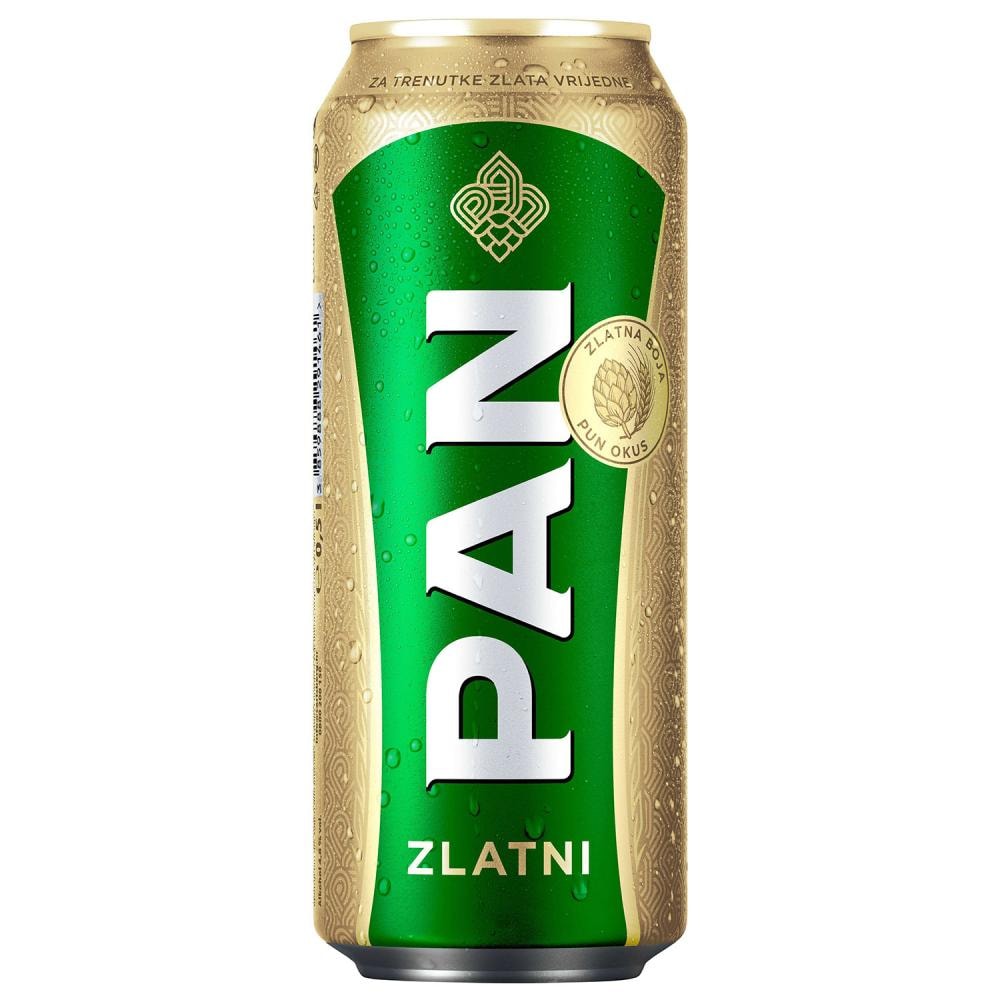 Pan zlatni pivo 0,5 L