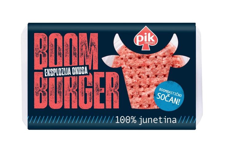 Svježi juneći boom burger 300 g