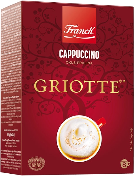 Franck cappuccino griotte 144 g
