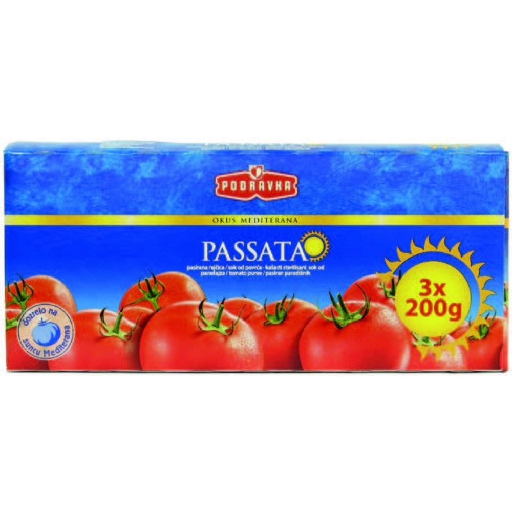 Pasirana rajčica 3 x 200 g