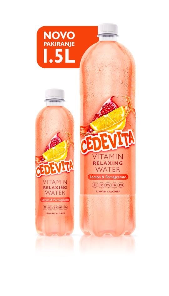 Vitaminska voda cedevita 1,5L