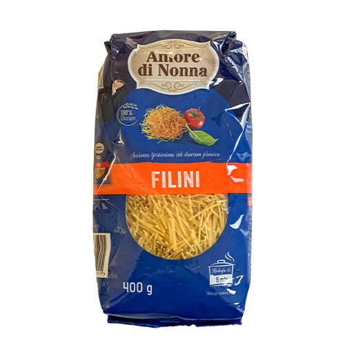 Amore di nonna tjestenina filini 400 g