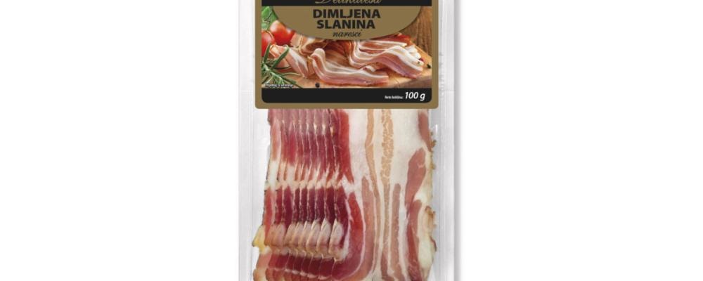 Slanina domaća dimljena narezak 100 g