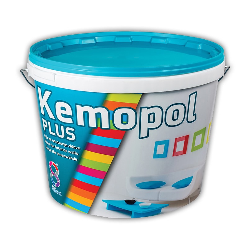 Boja za unutarnje zidove kemopol plus 15 I