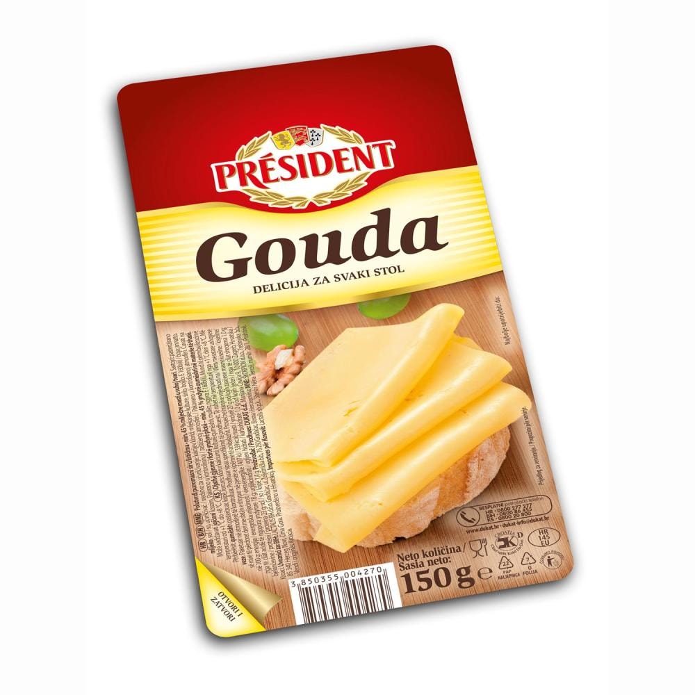Sir u listićima gouda 150 g