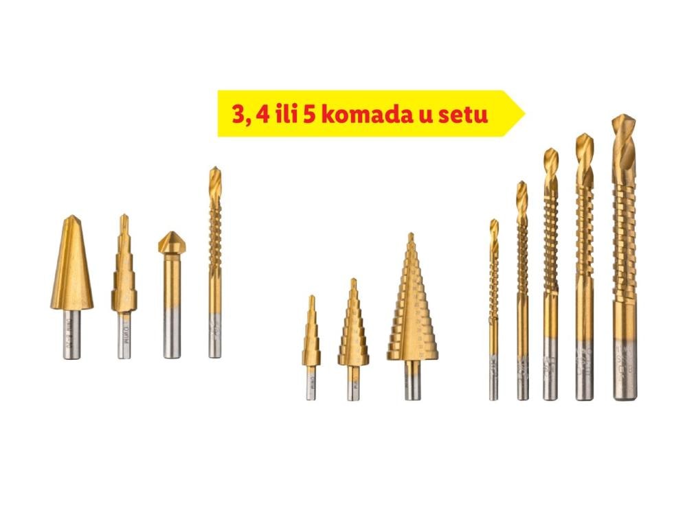 Svrdla 3, 4 ili 5 komada u setu