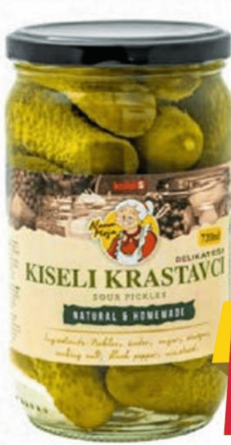 Kiseli krastavci delikates 720ml
