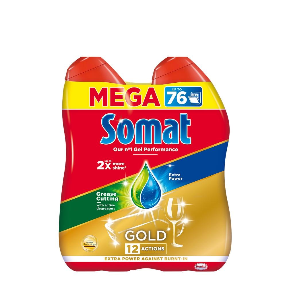 Deterdžent tablete 60/1, gel 2x684ml