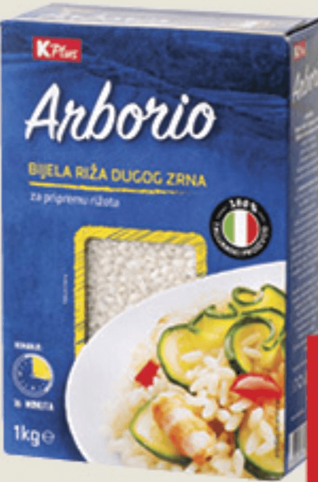 Riža arborio 1kg