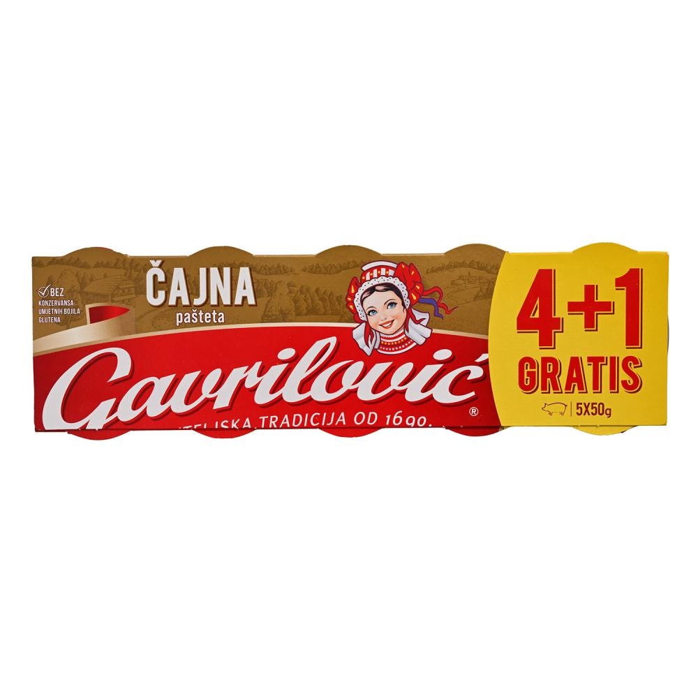 Pašteta 5 x 50 g