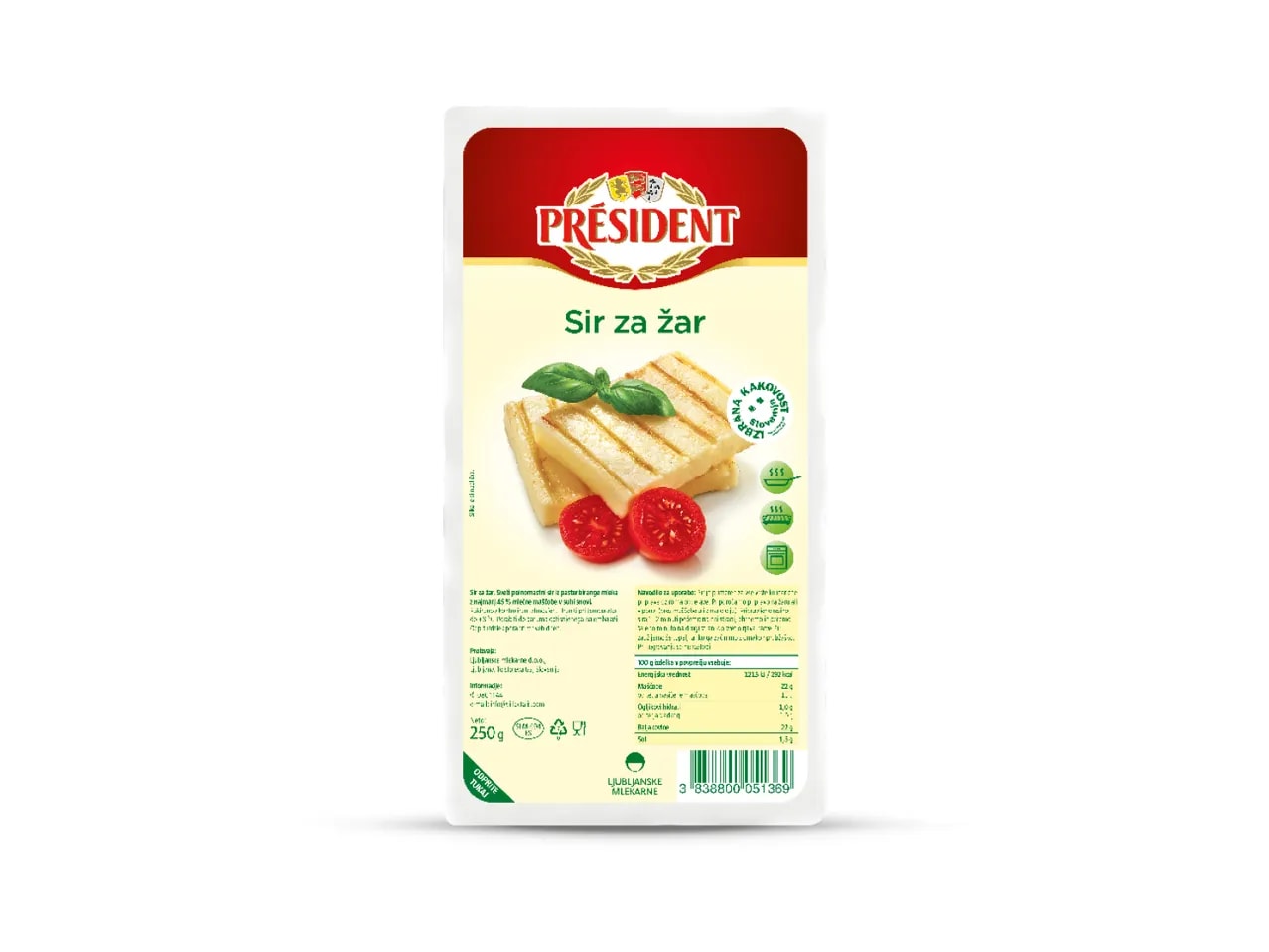 Sir za roštilj 250 g Dukat