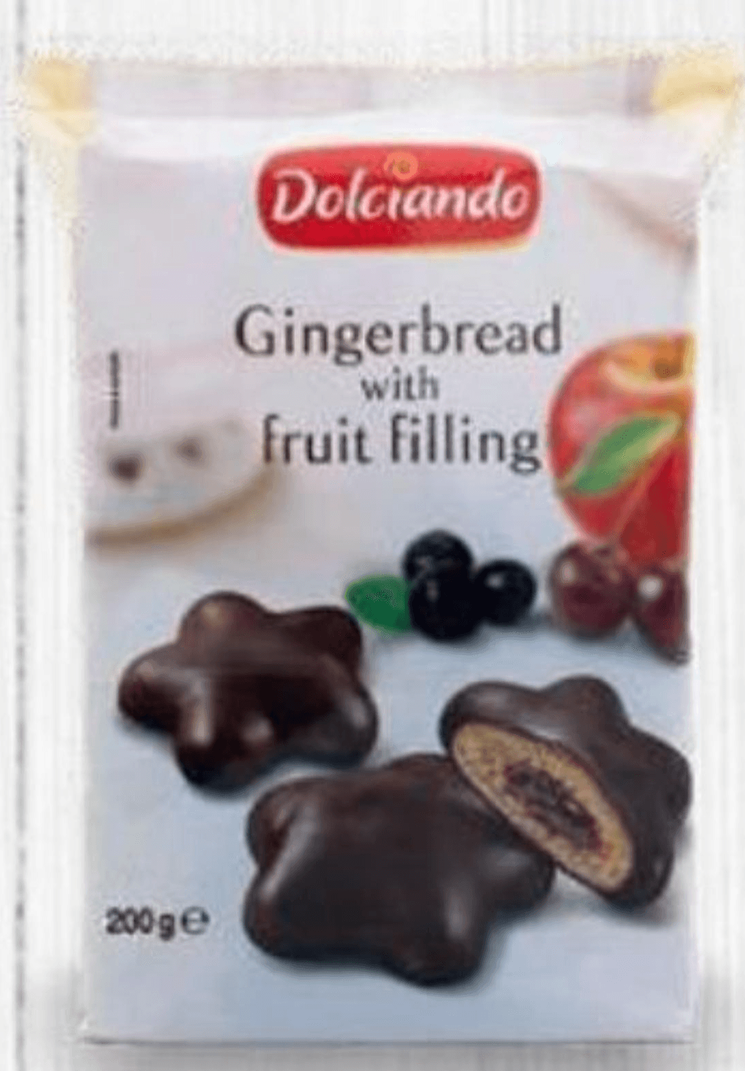 Medenjaci s voćnim punjenjem 200 g