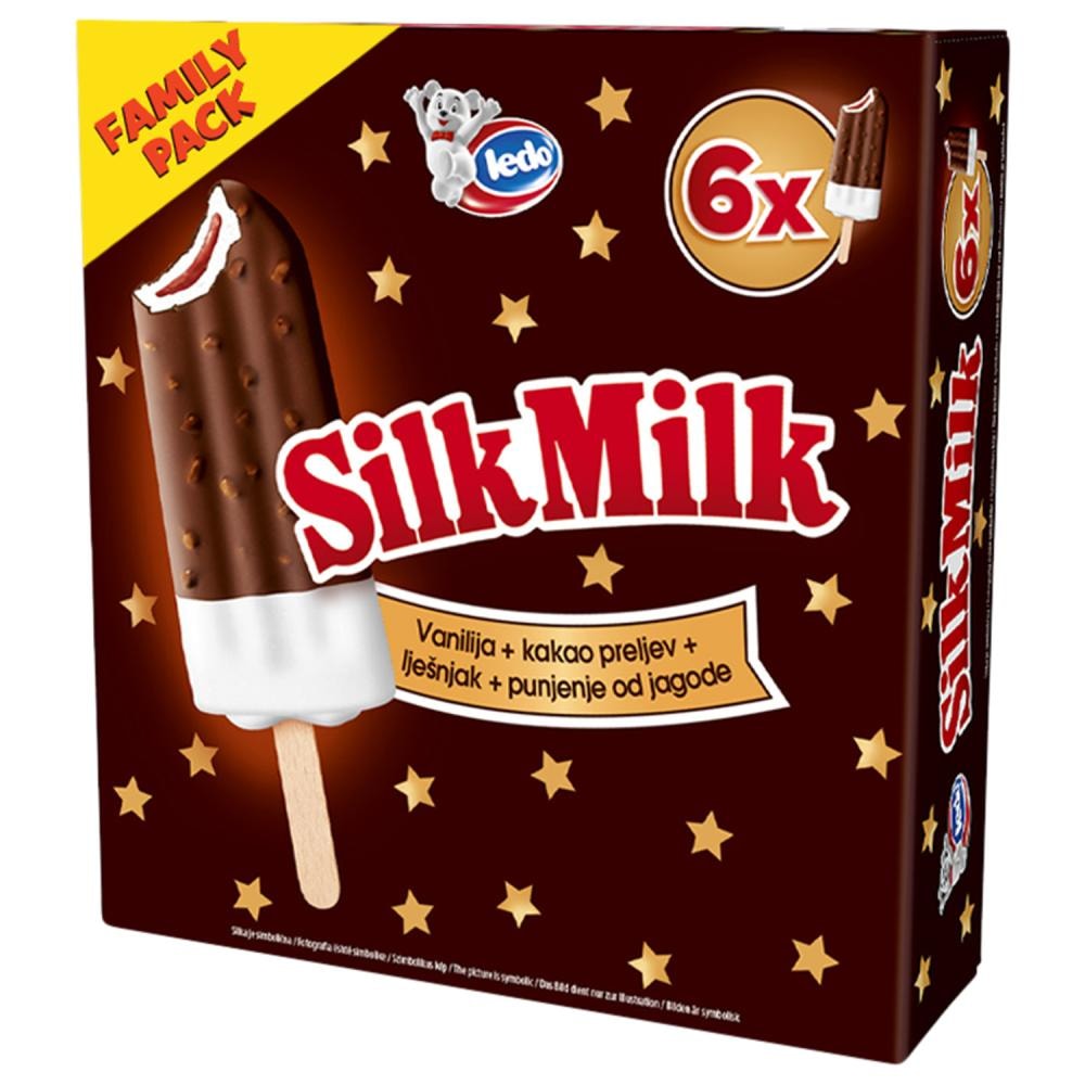 Sladoled silk milk / njofra 6x65ml
