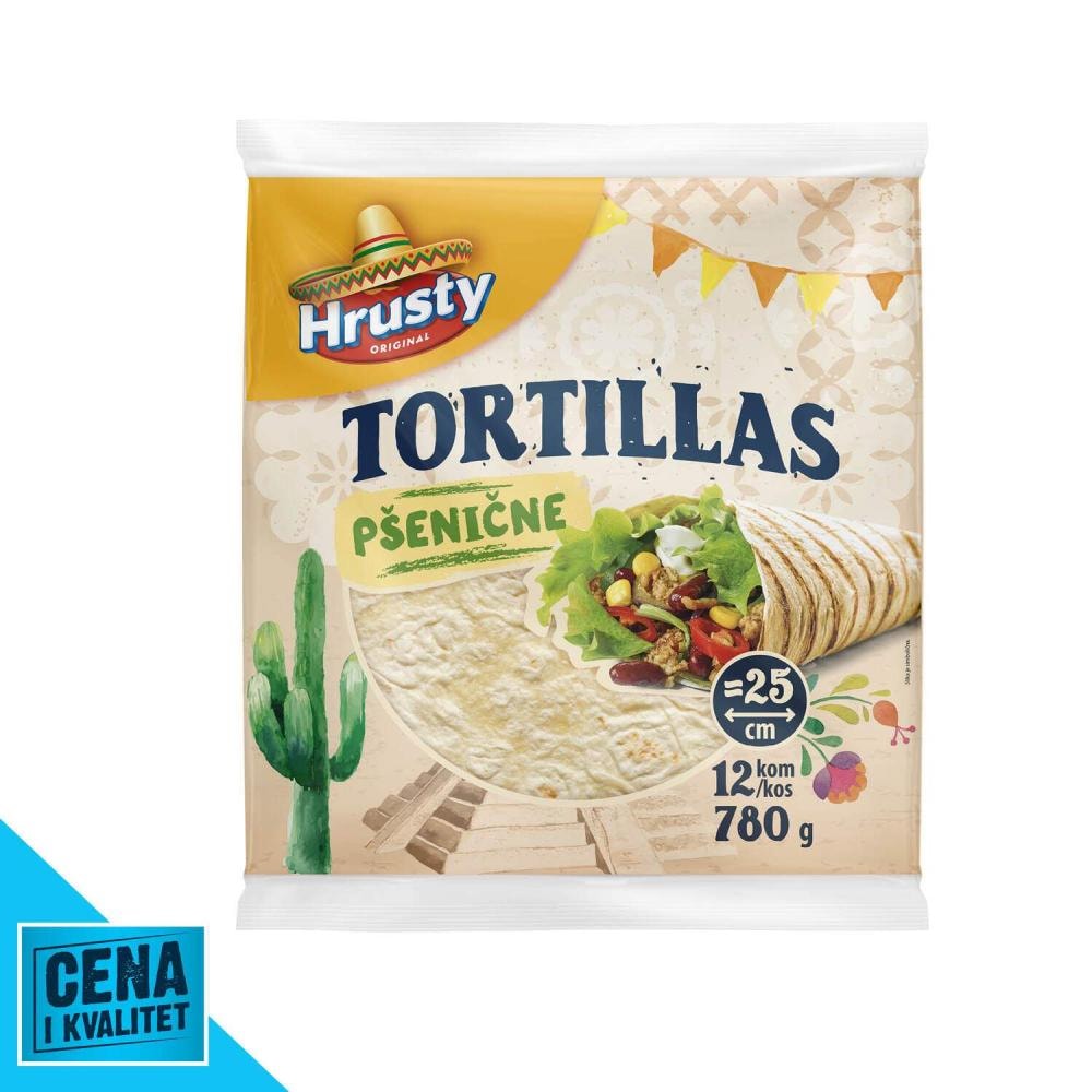 Tortilla 12 kom, 780g