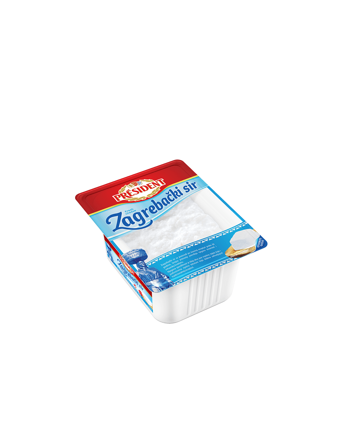 President zagrebački sir 375 g