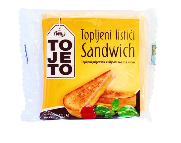 Topljeni listići sandwich 120 g