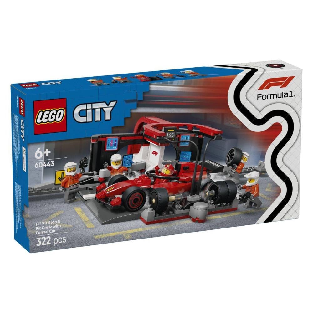 Boks i posada s f1 autom ferrari 322 pcs