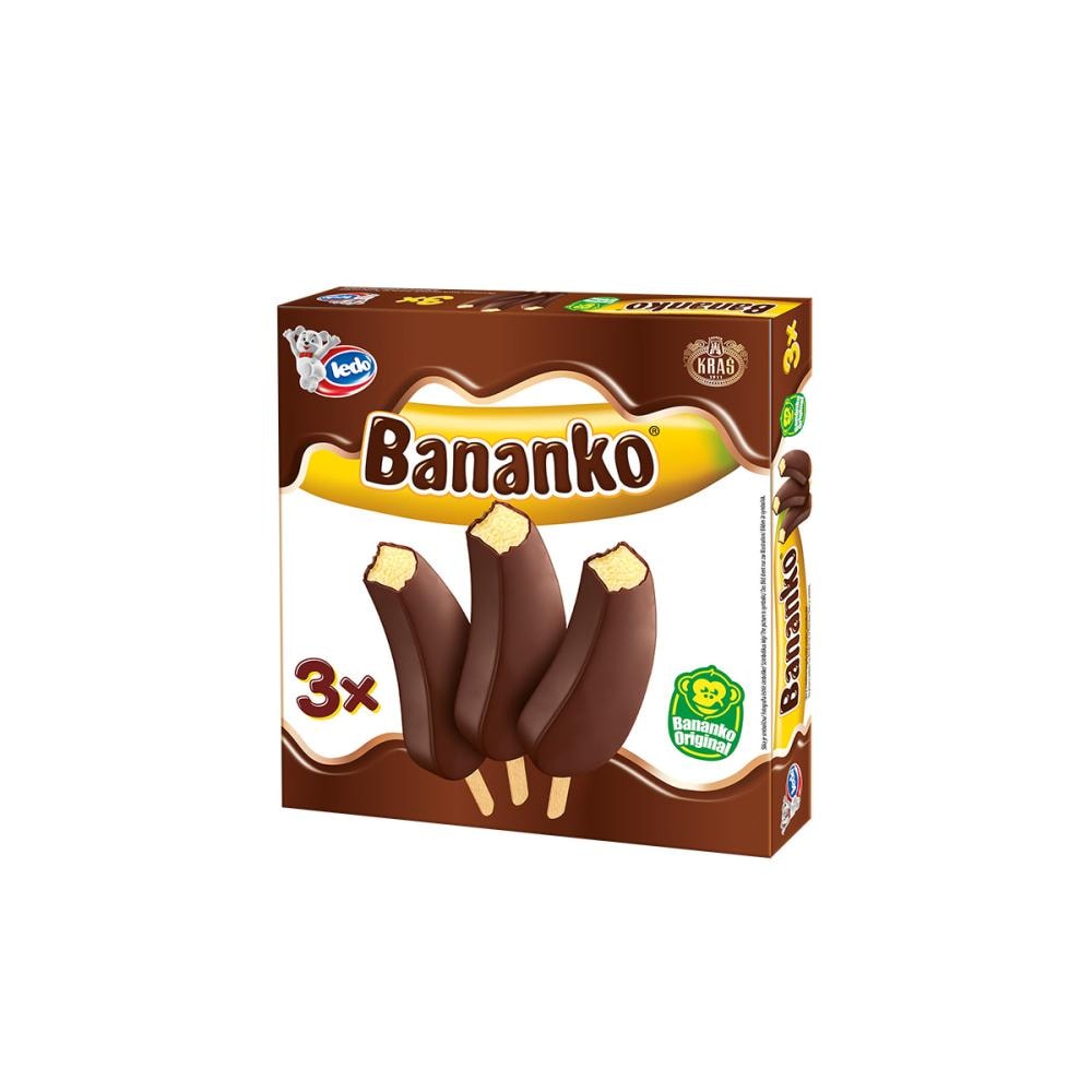 Sladoled bananko 3 x 85 ml