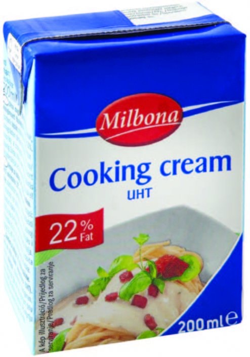 Vrhnje za kuhanje 200 ml Milbona