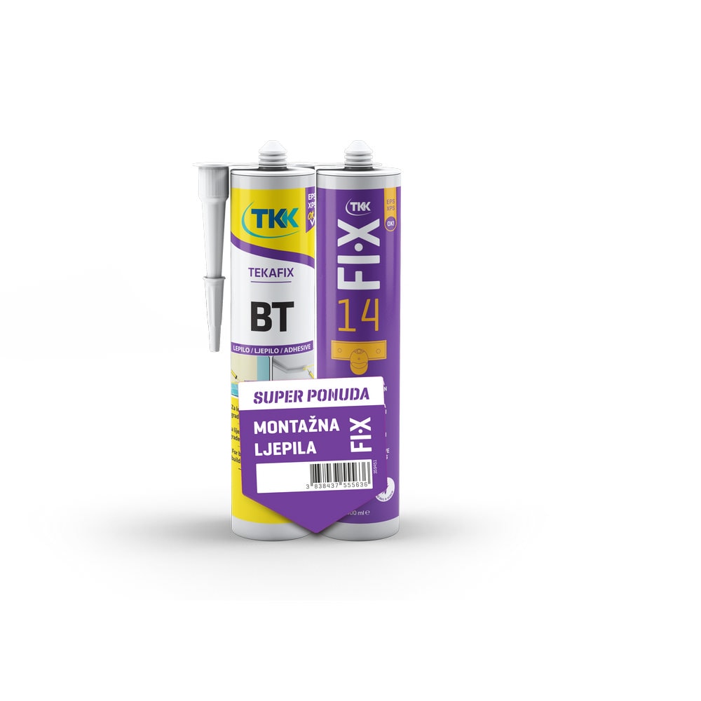 Montažno ljepilo fi-x 14 + tekafix bt set