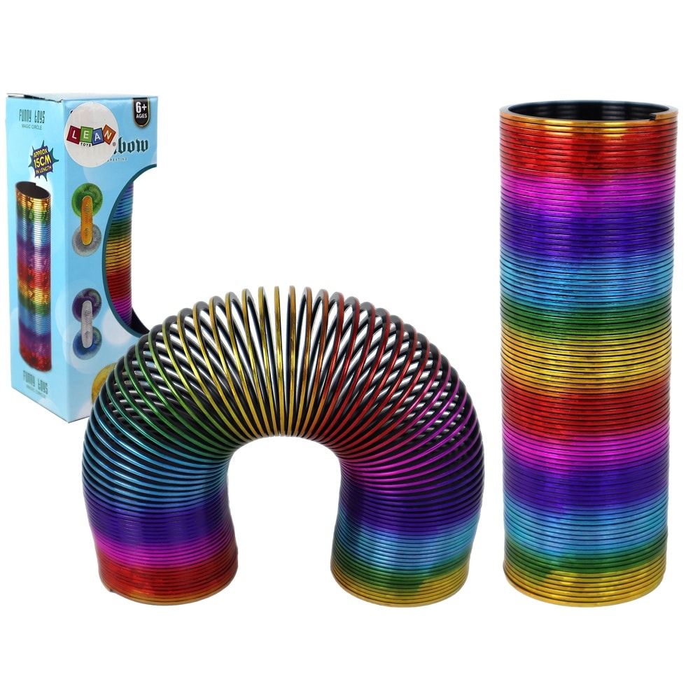 Spirala u duginim bojama