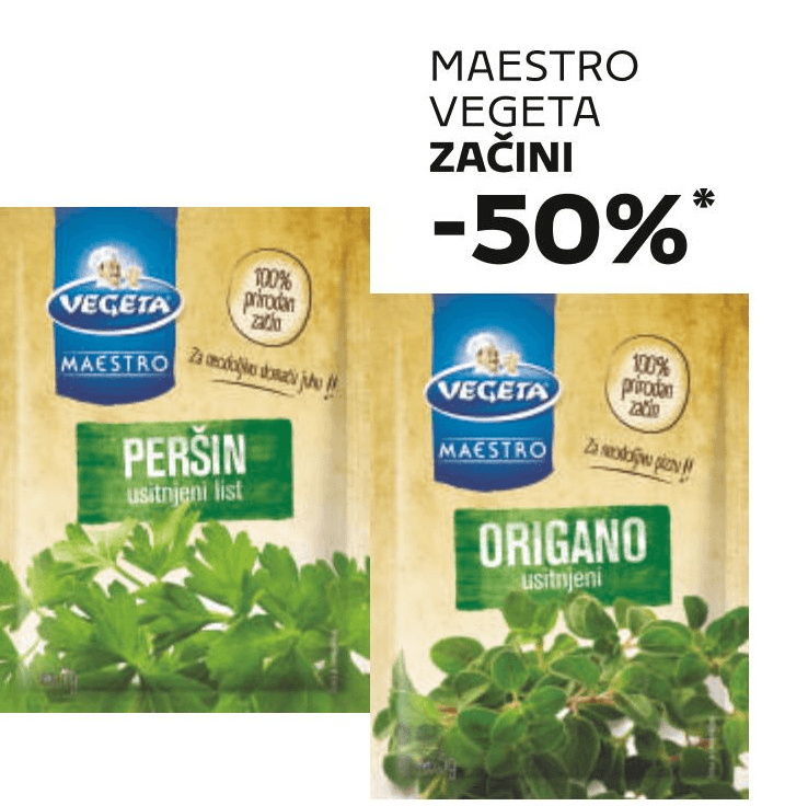 Maestro vegeta začini